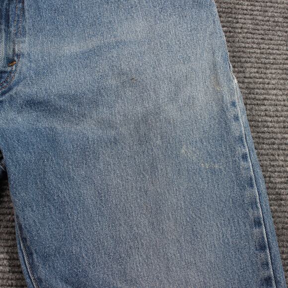 Levi’s 517 Jeans Mens 38x32 Light Blue Bootcut 100% Cotton Zip Fly - Picture 12 of 13